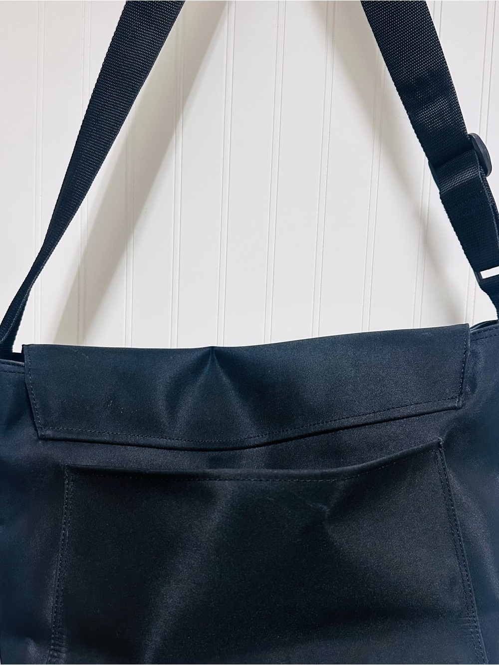 kate spade Black Nylon Shoulder Bag with Adjustable Strap